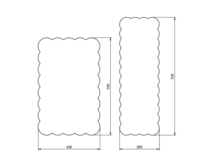 Cloud Serving Boards American Ash