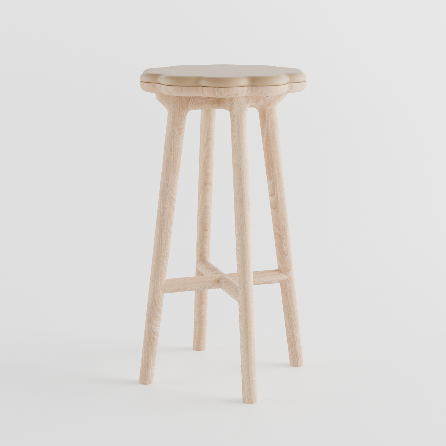 Cloud Bar Stool - Upholstered