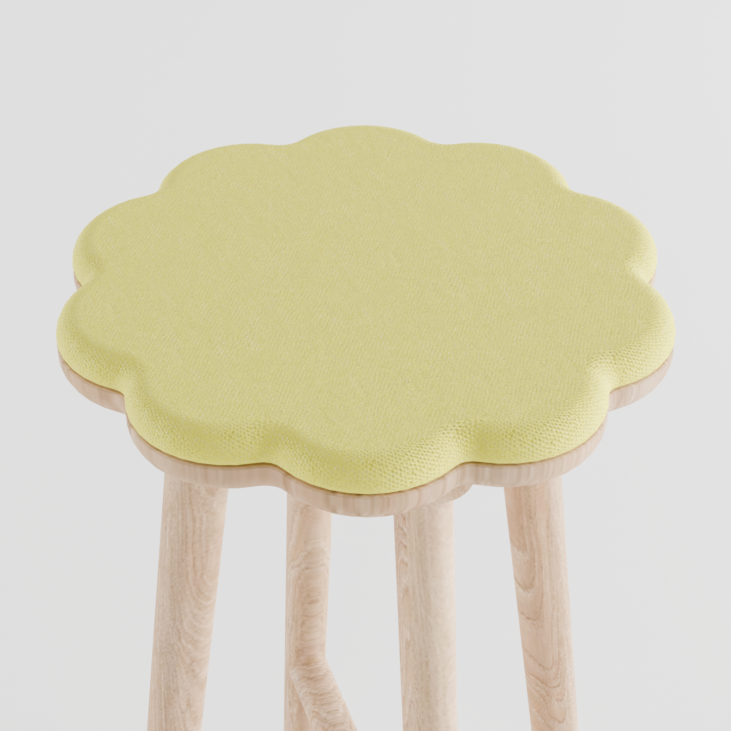 Cloud Bar Stool - Upholstered