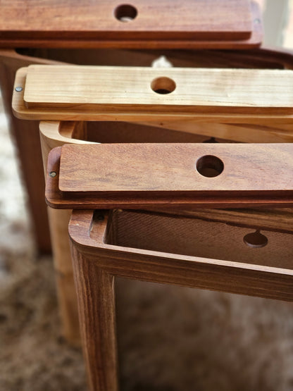 Kids Artwork Frame with Monthly Cards – Top-Opening Wooden Children’s Art Display (A4 / 8.5×11)