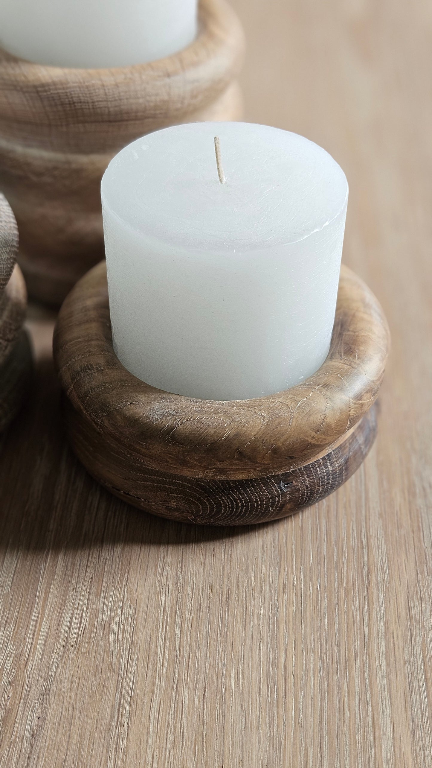 Eik lune candle holder set (comes with candles)