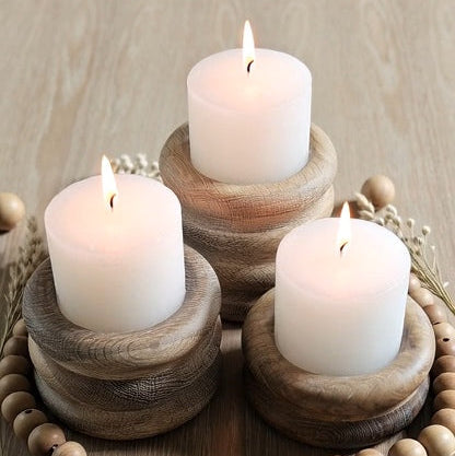 Eik lune candle holder set (comes with candles)