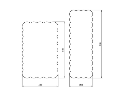 Cloud Serving Boards American Ash